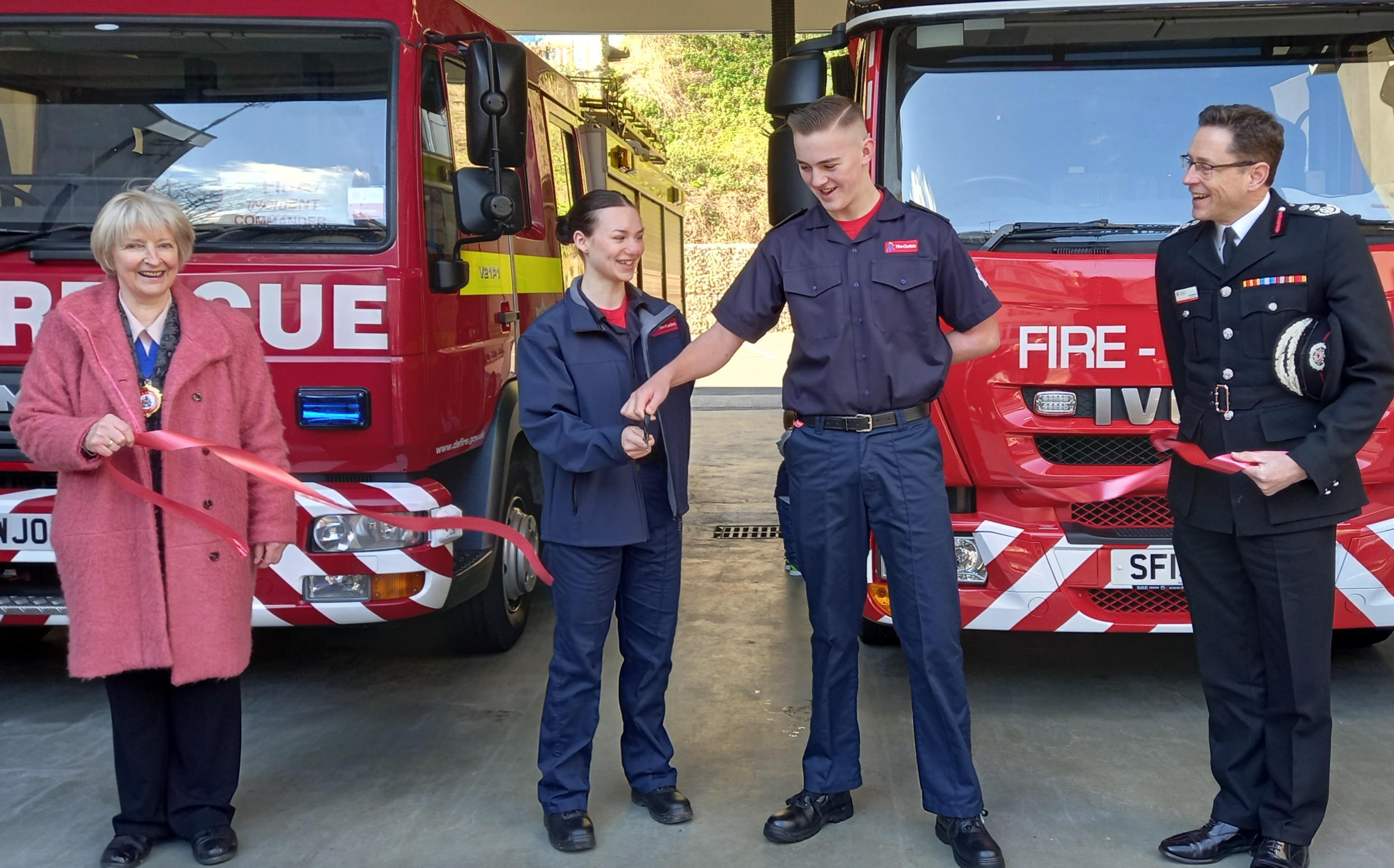 The Formal Opening Of Brixham Fire Station | Devon And Somerset Fire ...